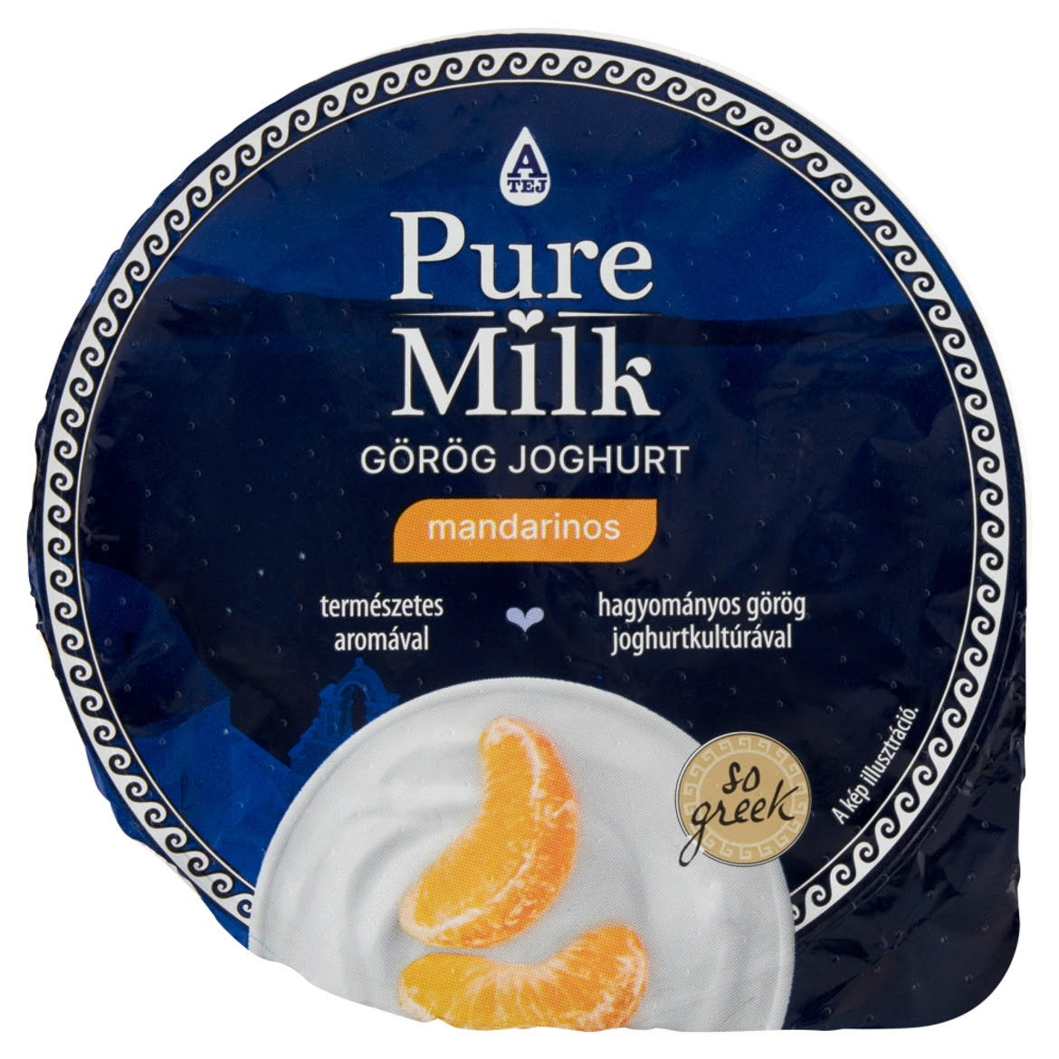 Pure Milk mandarinos görög joghurt
