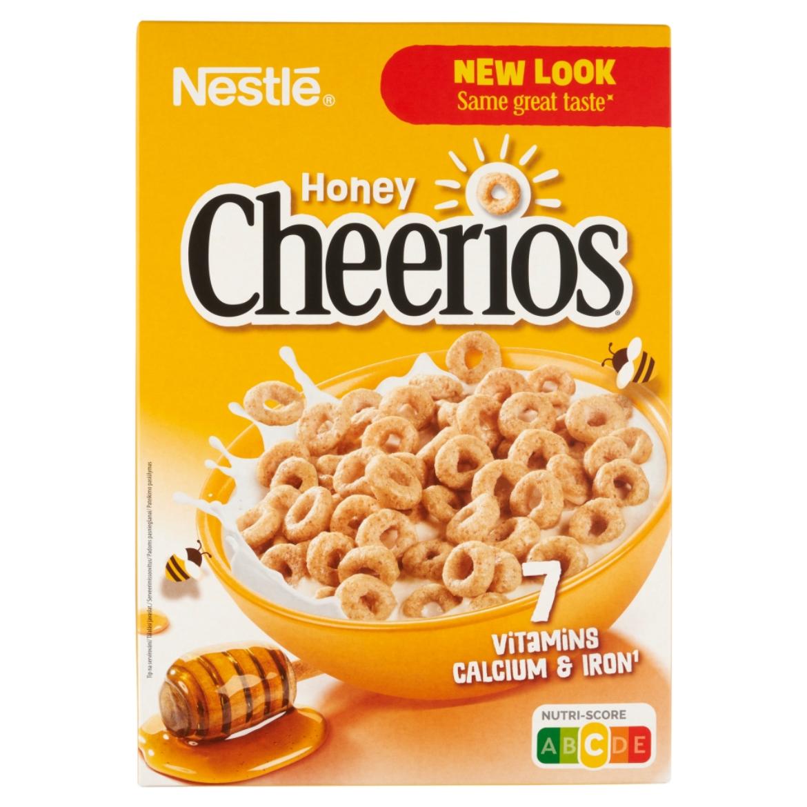 Nestlé Cheerios mézes, ropogós gabonakarika vitaminokkal és ásványi anyagokkal