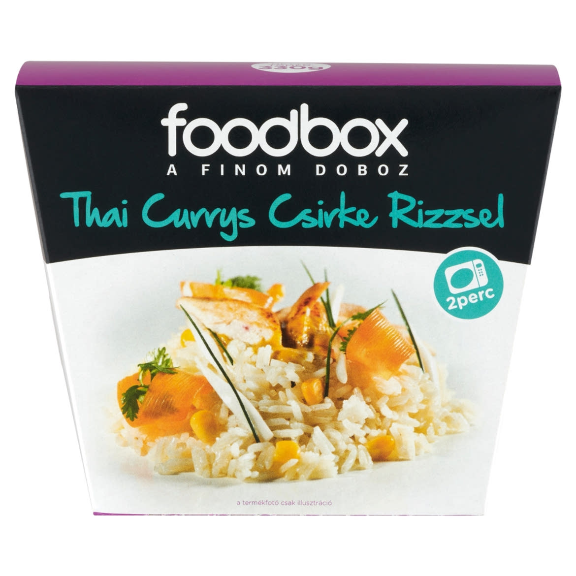 Foodbox thai currys csirke rizzsel