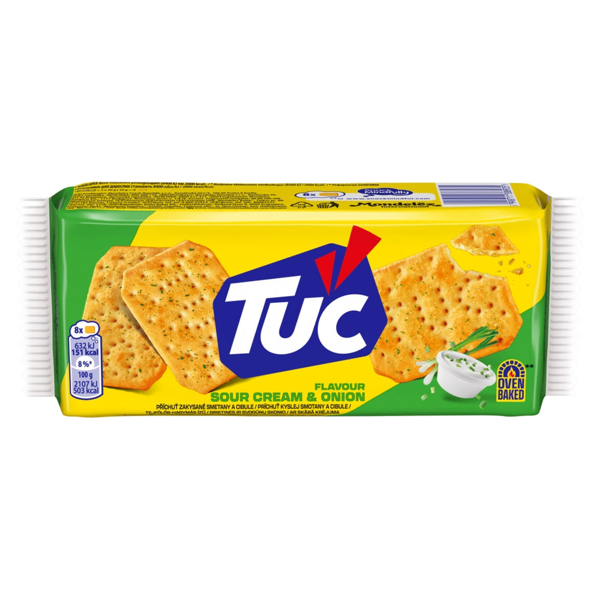 Tuc tejfölös-hagymás ízű kréker