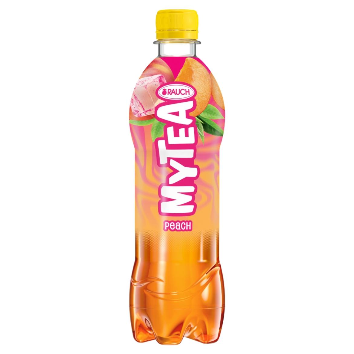 Rauch MyTea Peach ice tea őszibarackos üdítőital fekete teából