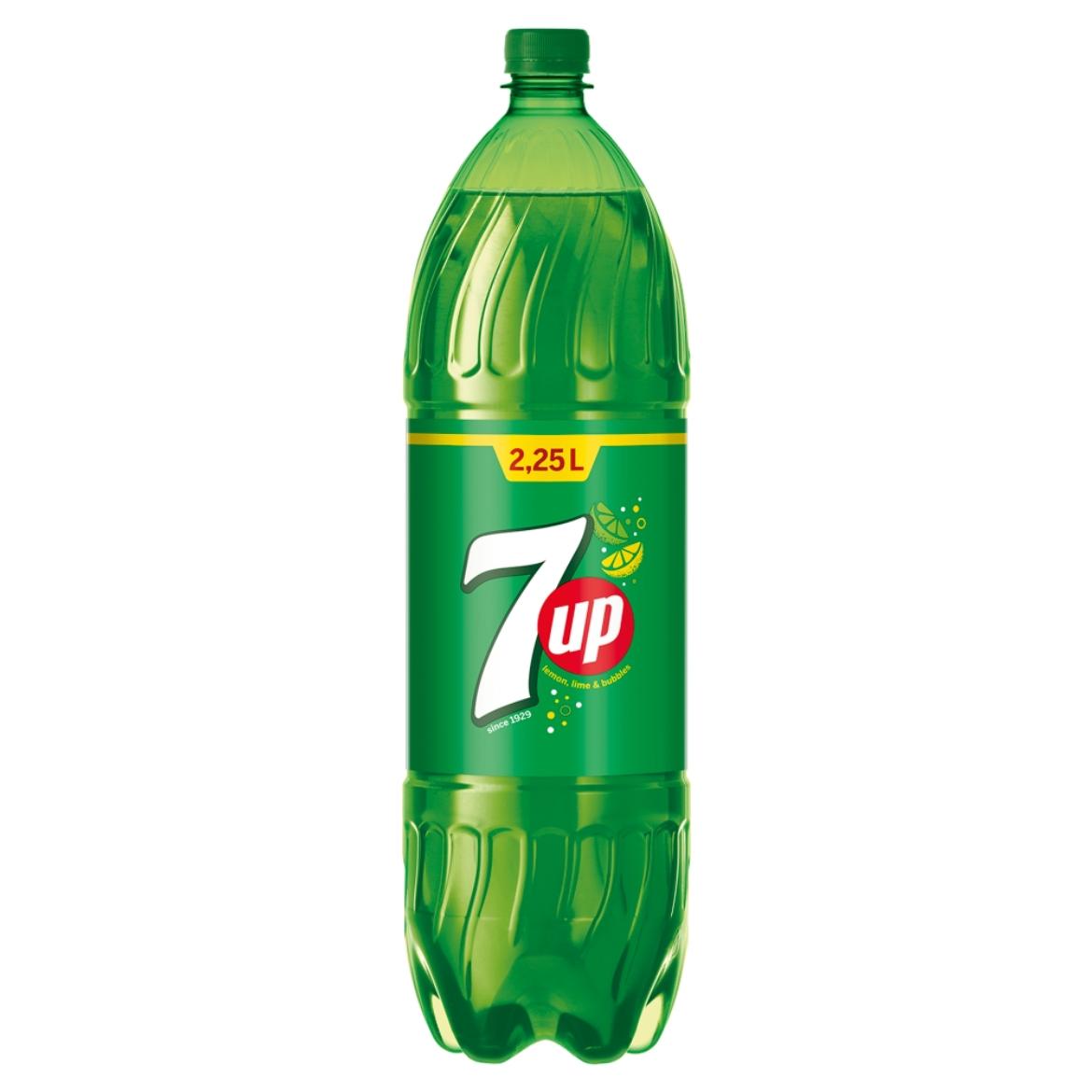 7UP citrus aromákkal ízesített szénsavas üdítőital cukorral és édesítőszerrel