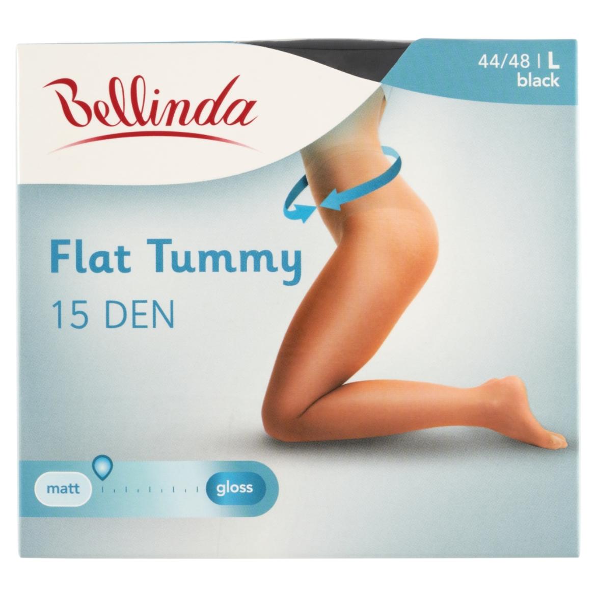 Bellinda Flat Tummy harisnya 15 DEN /fekete L