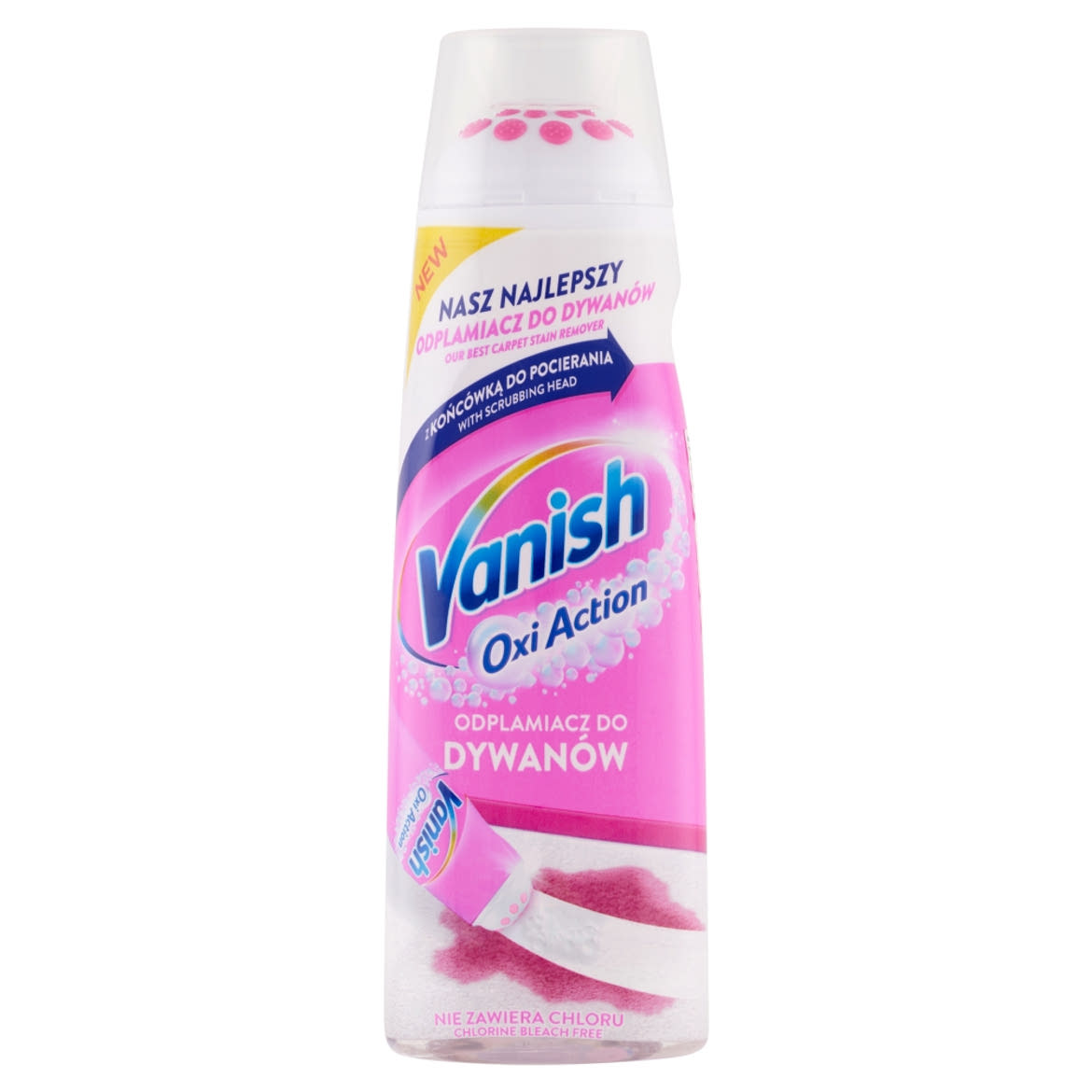 Vanish Oxi Action szőnyeg- és kárpittisztító gél
