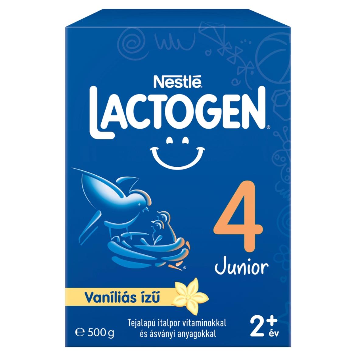 Nestlé Lactogen 4 Junior vaníliás ízű tejalapú italpor 2+ év