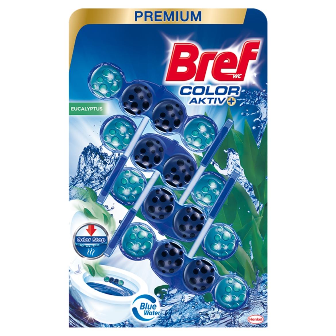 Bref Color Aktiv Eucalyptus WC-frissítő 4 x