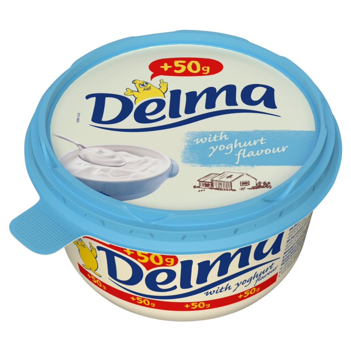 Delma félzsíros margarin joghurt aroma összetevővel 450 g + 50 g