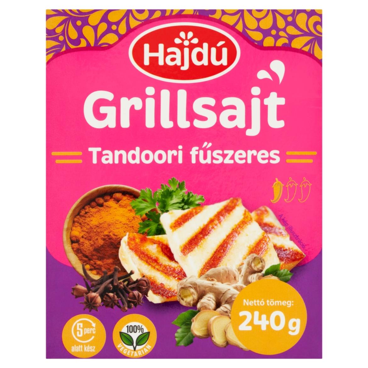 Hajdú Tandoori fűszeres grillsajt