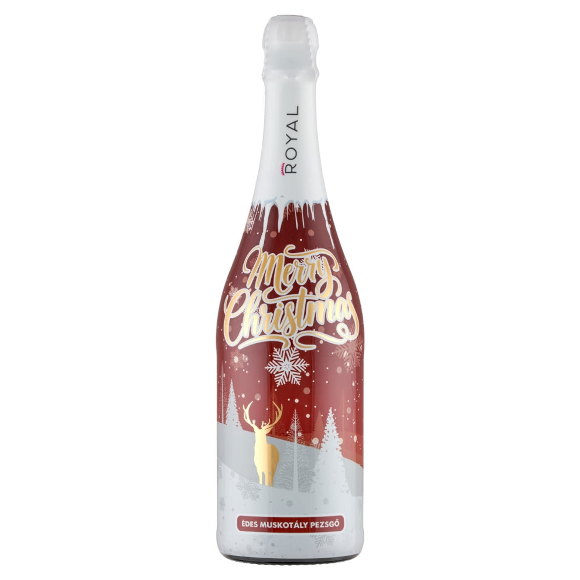 Royal Merry Cristmas Muskotály édes fehér pezsgő 10,5%