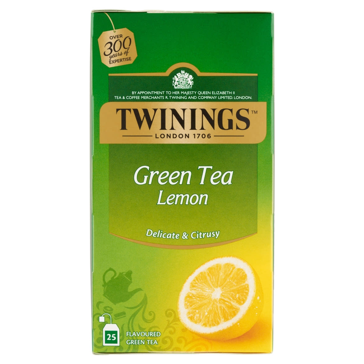 Twinings of London citrom ízesítésű zöld tea