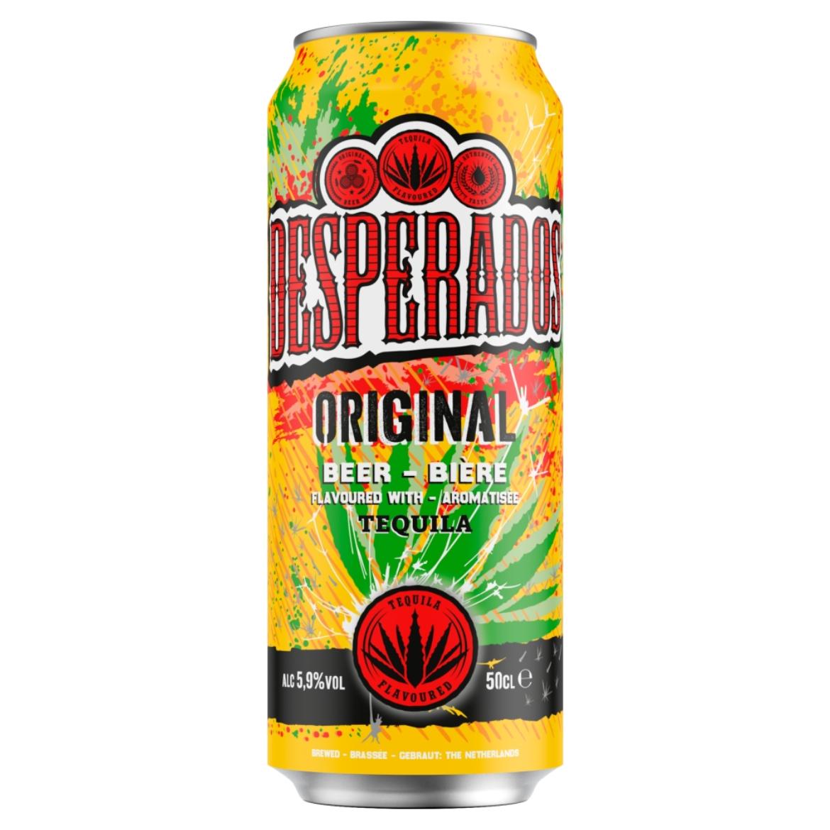 Desperados tequila ízesítésű, világos sörkülönlegesség 5,9%  doboz