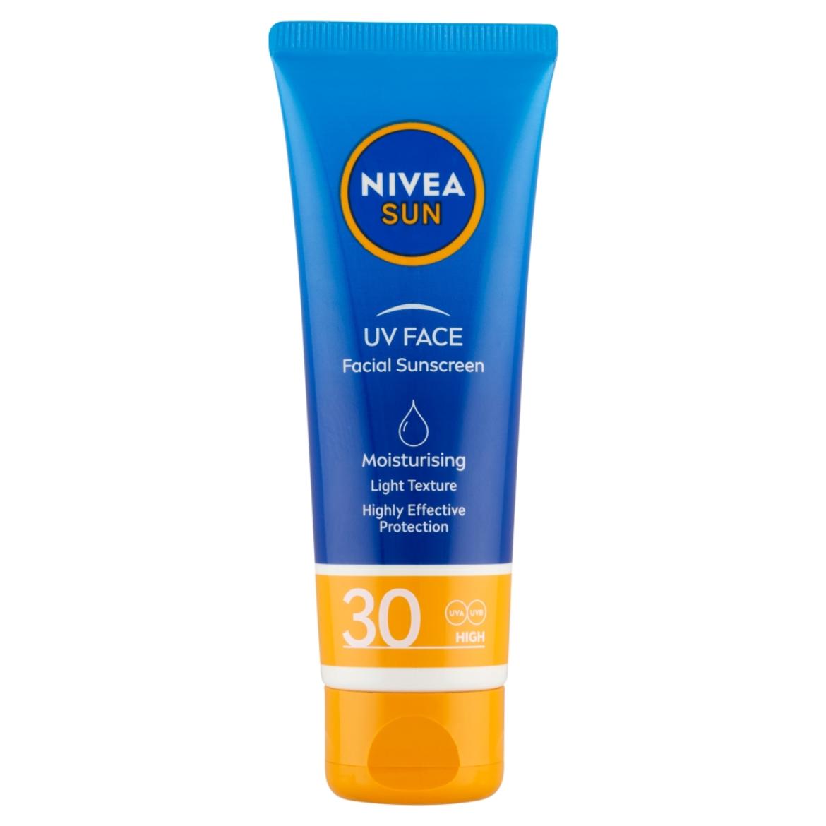 NIVEA SUN hidratáló napozó arckrém FF30