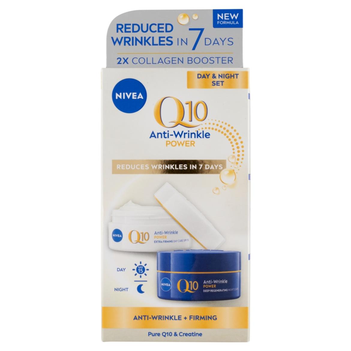 Nivea Q10 Power arcápoló duopack 2x