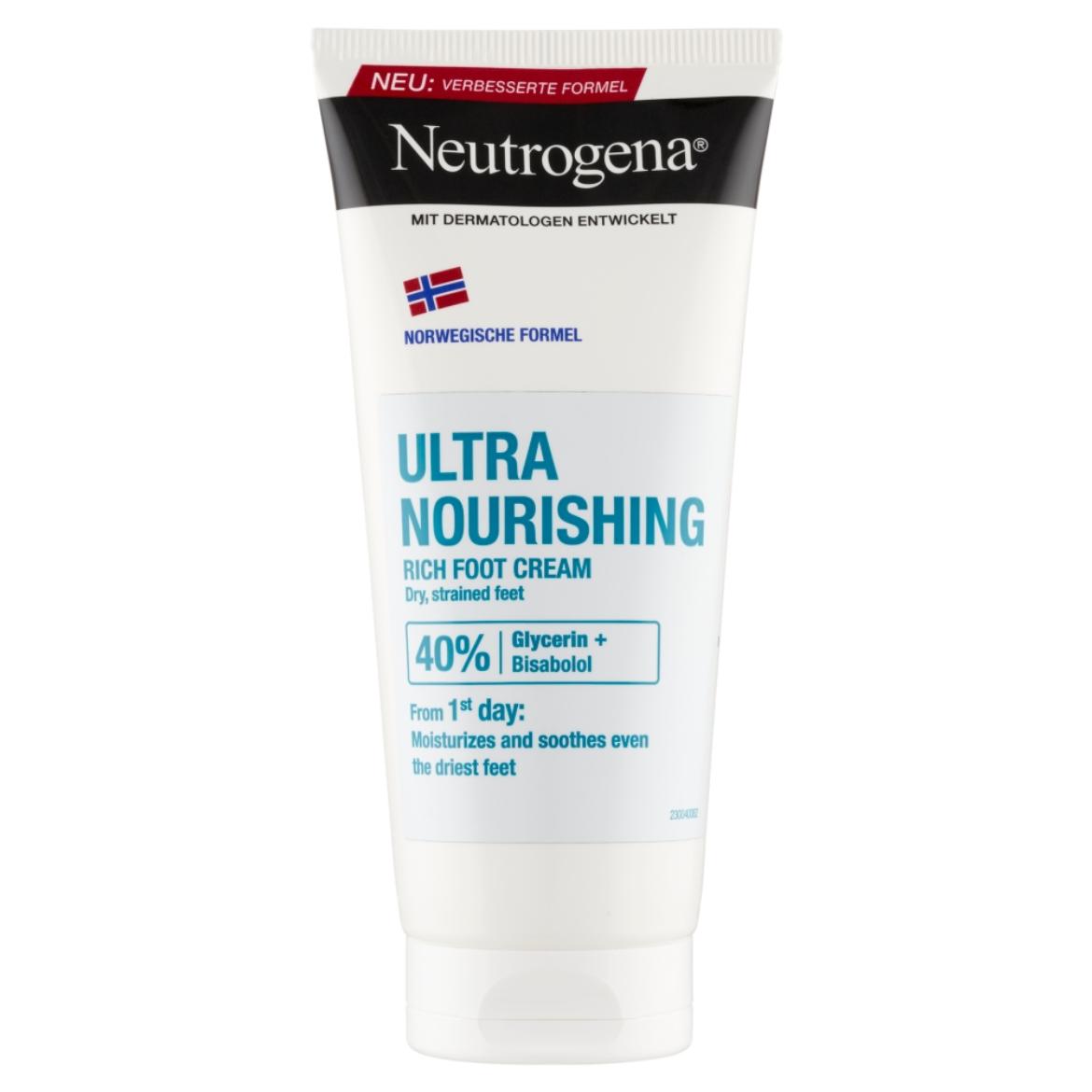 Neutrogena Norvég Formula tápláló lábkrém száraz/berepedt lábbőrre