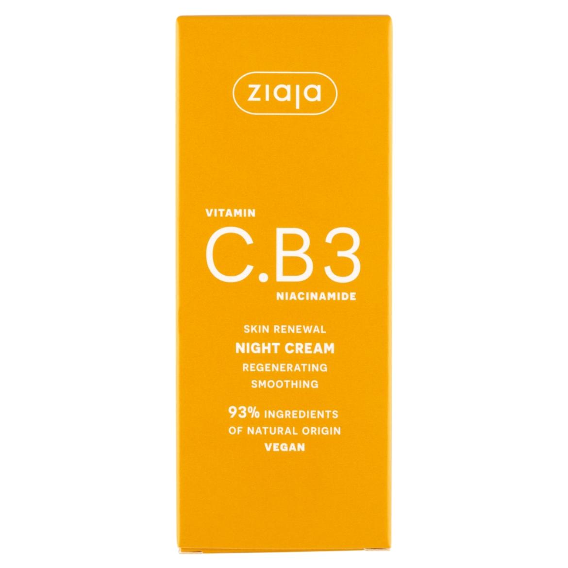 Ziaja C.B3 vitamin niacinamid éjszakai arckrém