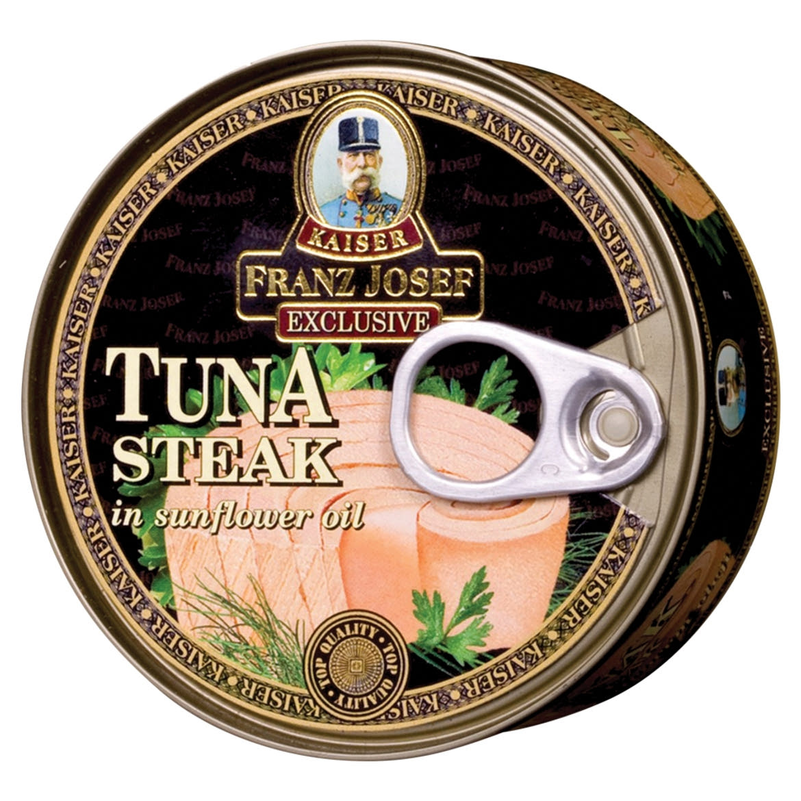Kaiser Franz Josef Exclusive tonhal steak napraforgóolajban