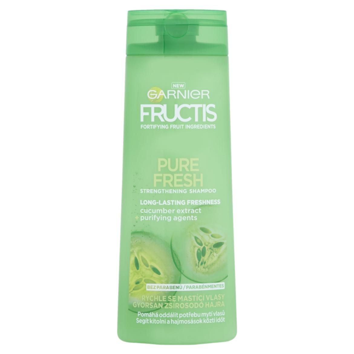 Garnier Fructis Pure Fresh sampon gyorsan zsírosodó hajra