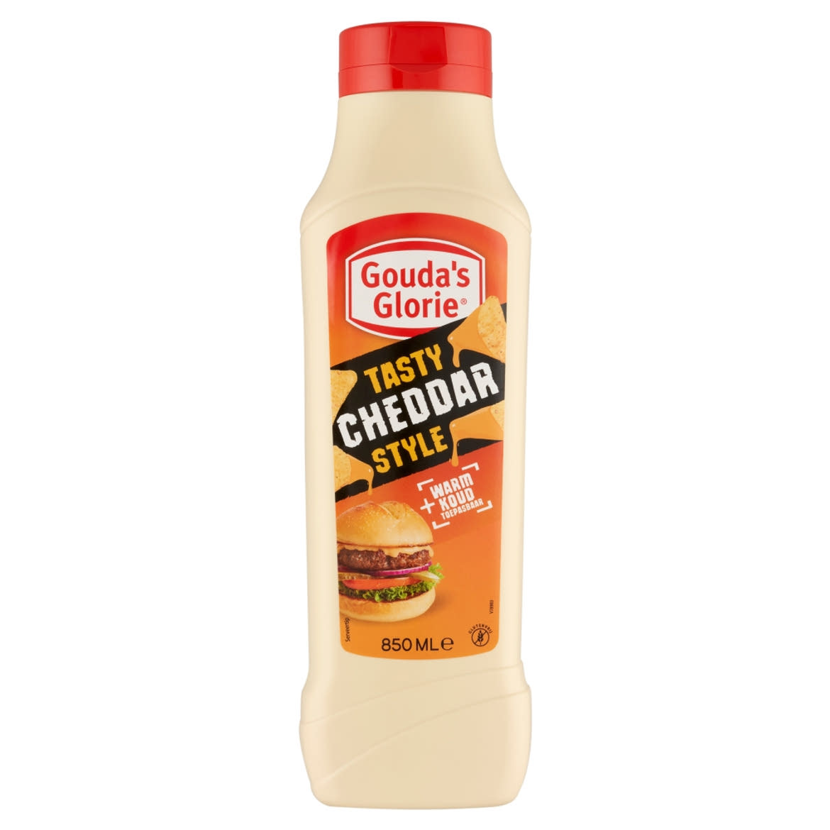 Gouda's Glorie vegán cheddar sajt ízesítésű szósz