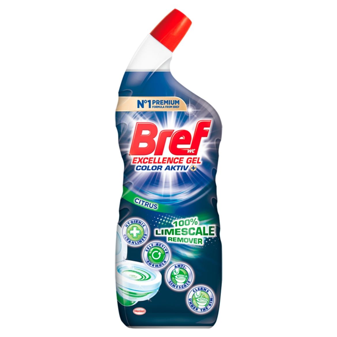 Bref Excellence Gel Color Activ+ Citrus folyékony WC tisztítószer