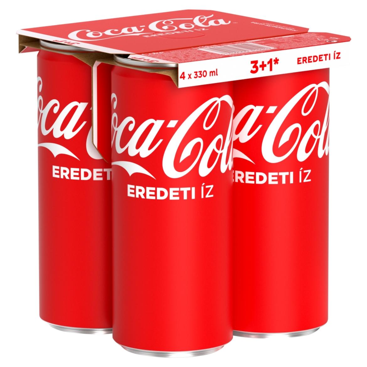 Coca-Cola colaízű szénsavas üdítőital 4 x