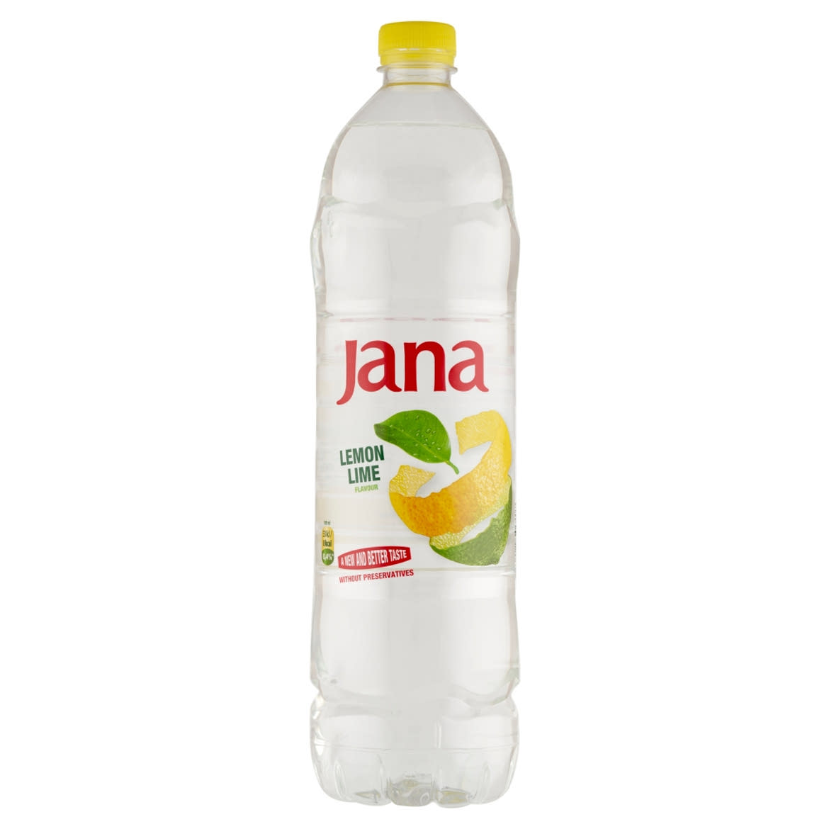 Jana citrom-lime ízesített ásványvíz, + 50 ft betétdíj, 1,5 L