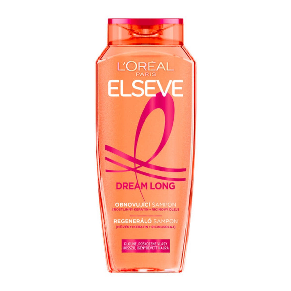 ĽOréal Paris Elseve Dream Long regeneráló sampon hosszú, igénybevett hajra