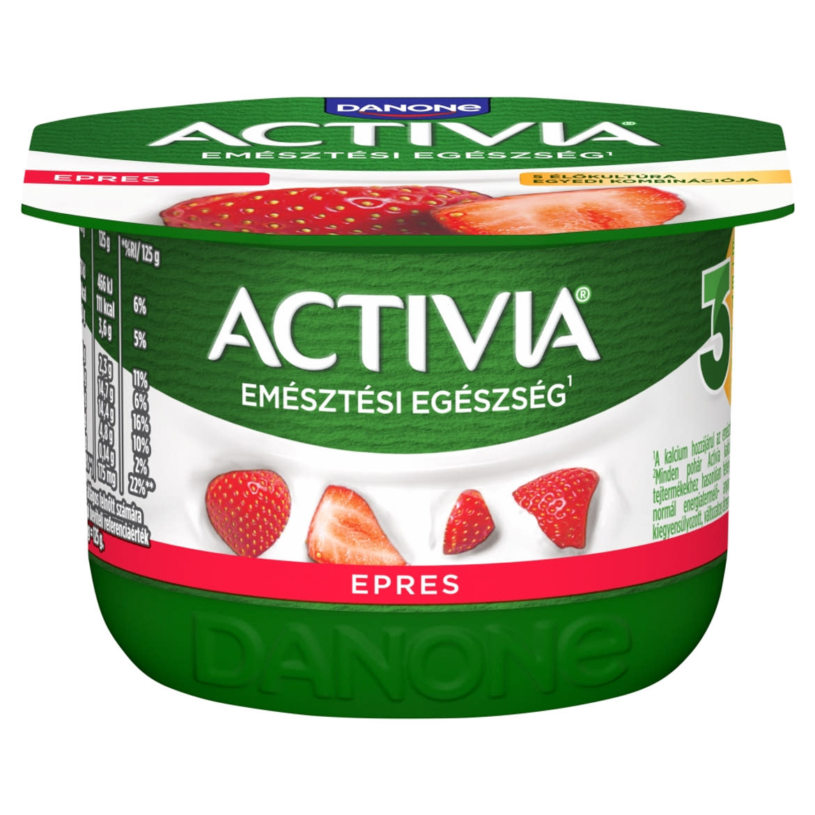 Danone Activia élőflórás epres joghurt