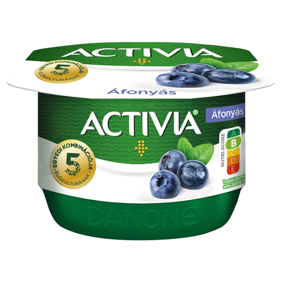 Danone Activia élőflórás áfonyás joghurt