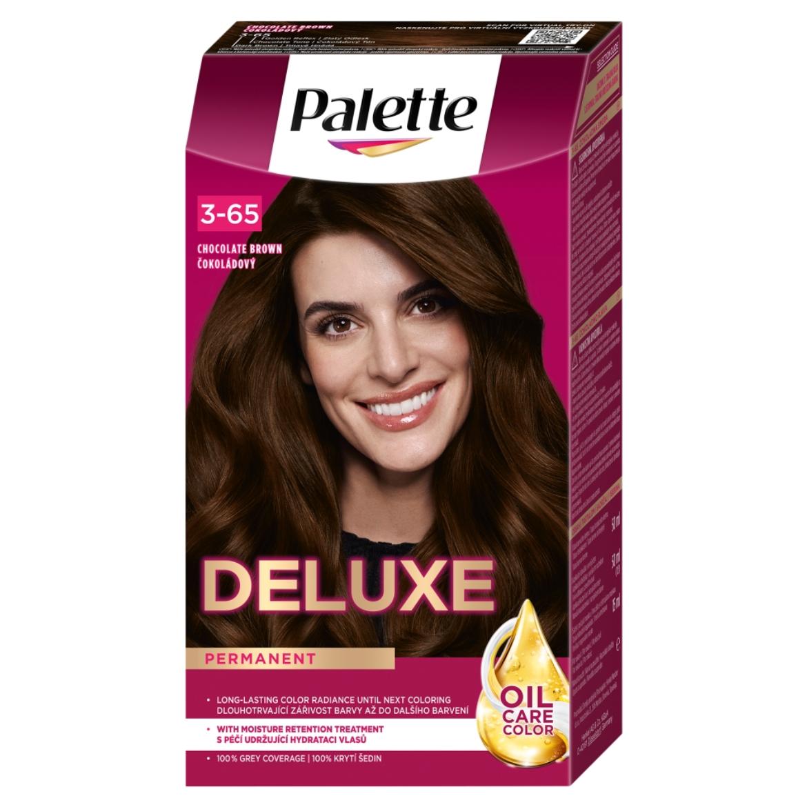 Palette Deluxe 3-65 csokoládé intenzív krémhajfesték (750)