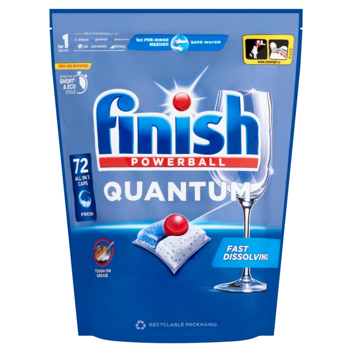 Finish Powerball Quantum All in 1 Regular mosogatógép kapszula 748,8 g