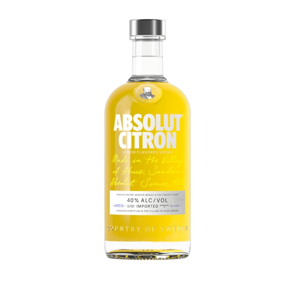 Absolut Citron vodka 40%