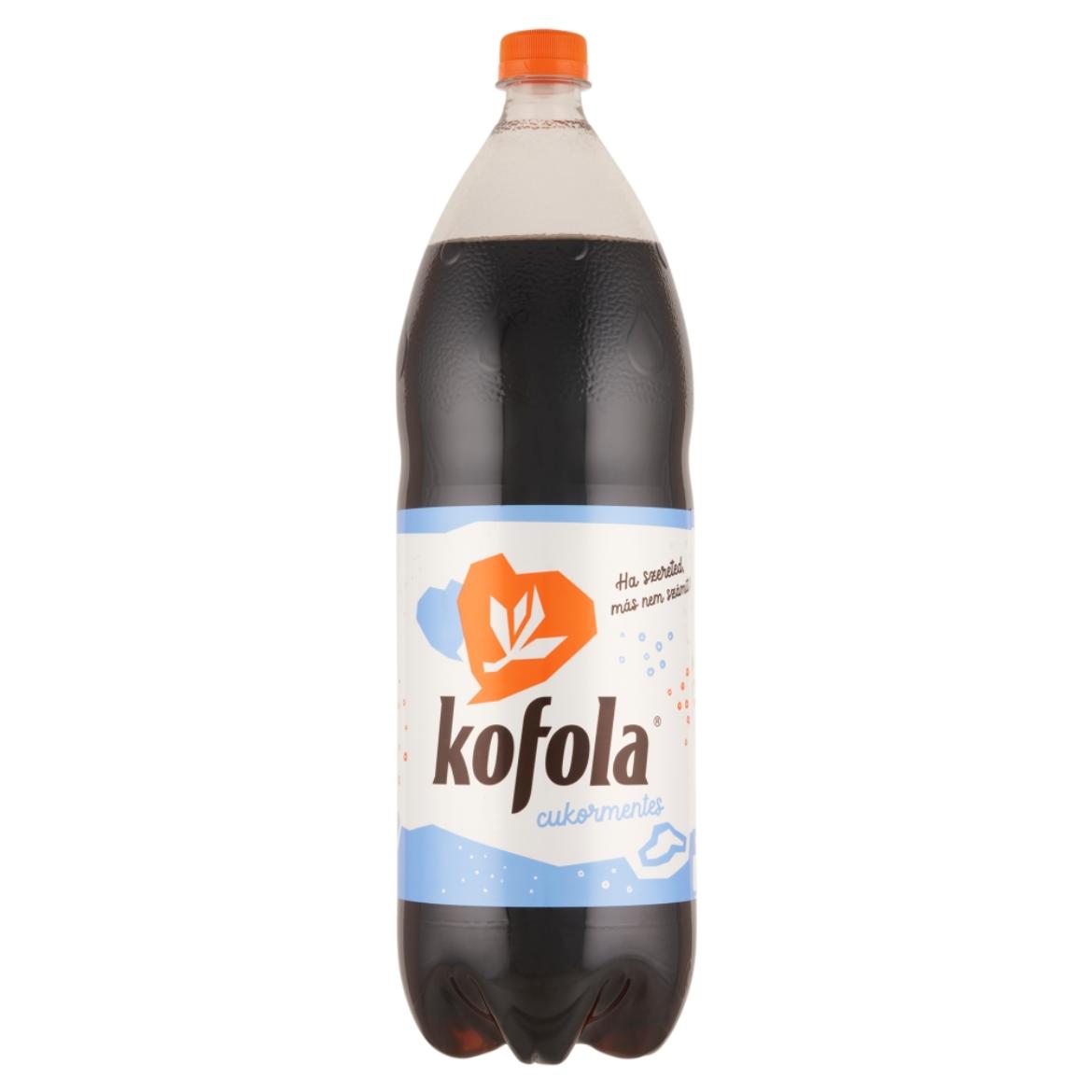 Kofola szénsavas üdítőital cukor nélkül, édesítőszerekkel