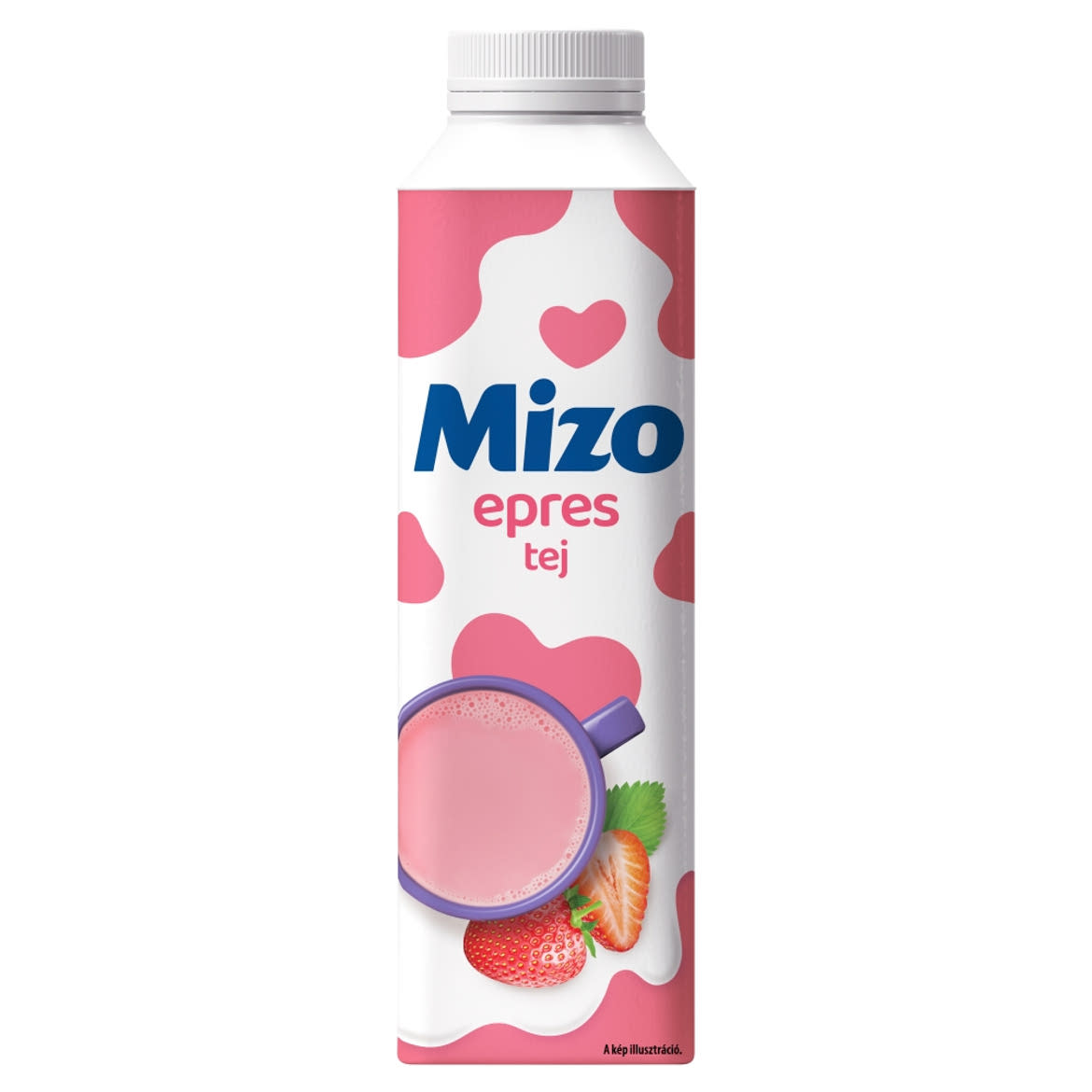Mizo zsírszegény epres tejkészítmény