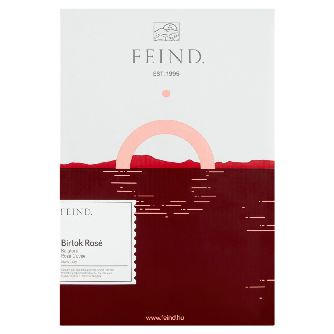 Feind Birtok Rosé Balatoni Cuvée száraz rosé bor 12,5%