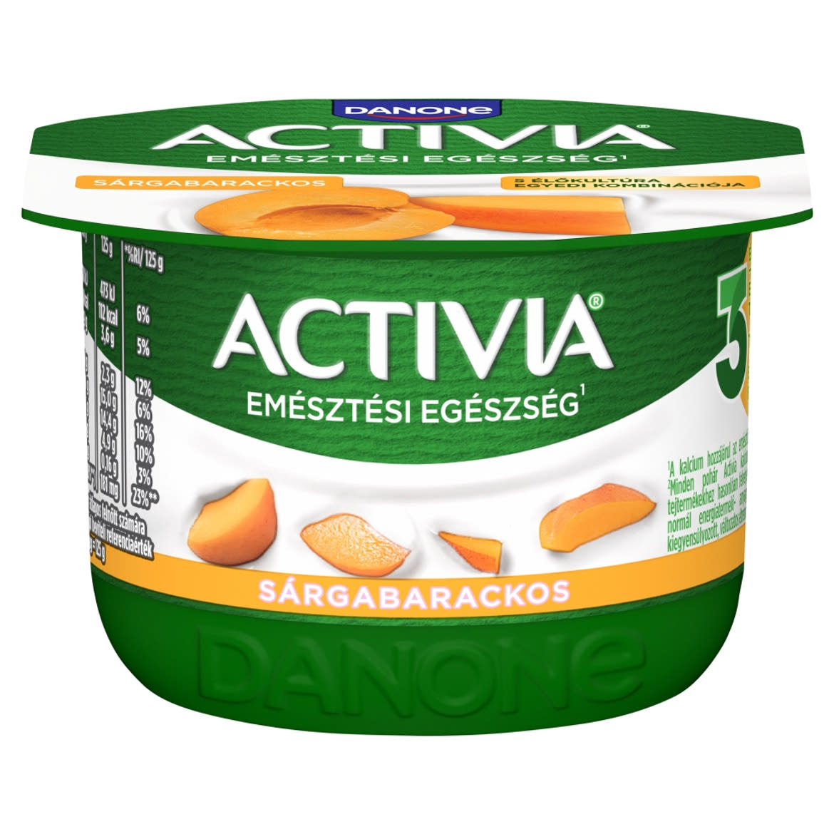 Danone Activia élőflórás sárgabarackos joghurt