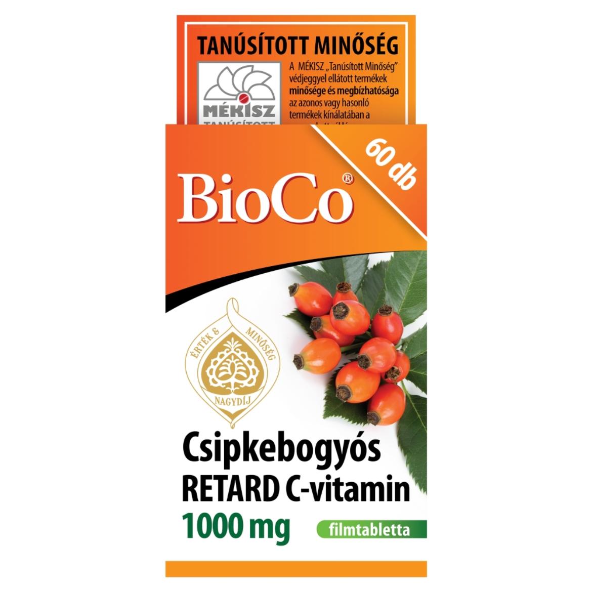 BioCo Csipkebogyó Retard C-vitamin 1000 mg filmtabletta