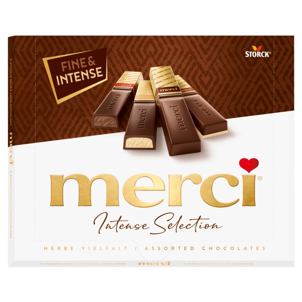 Merci Finest Selection 4 étcsokoládé-különlegesség