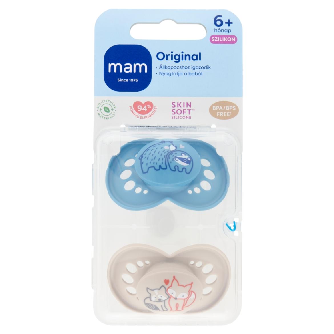 MAM Original szilikon játszócumi 6 hónapos kortól