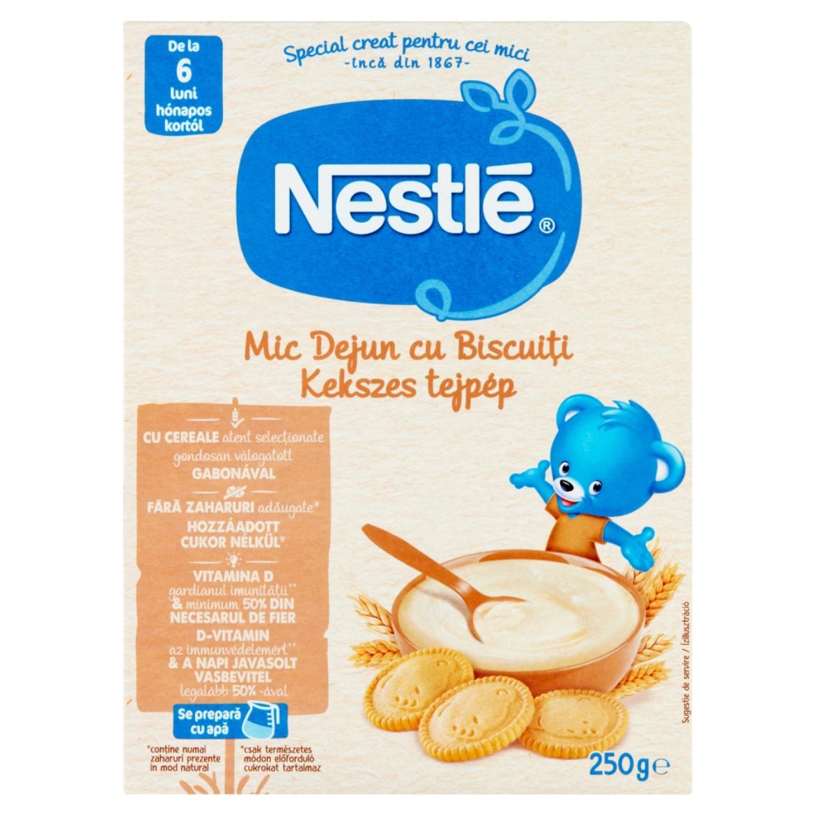 Nestlé kekszes tejpép 6 hónapos kortól