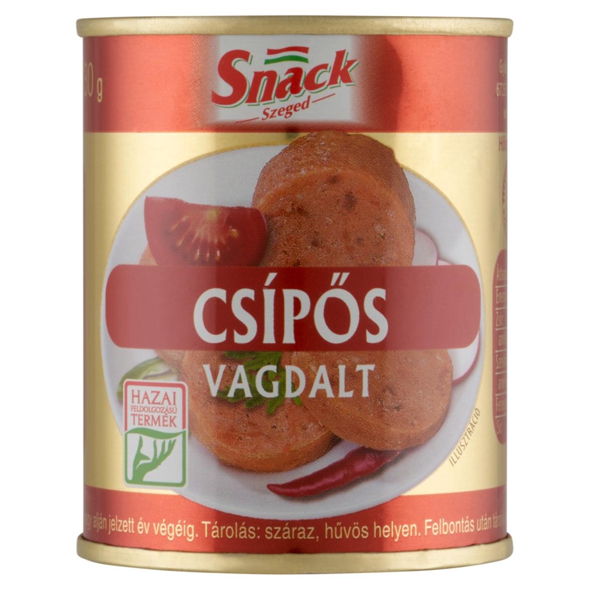 Snack Szeged csípős vagdalt