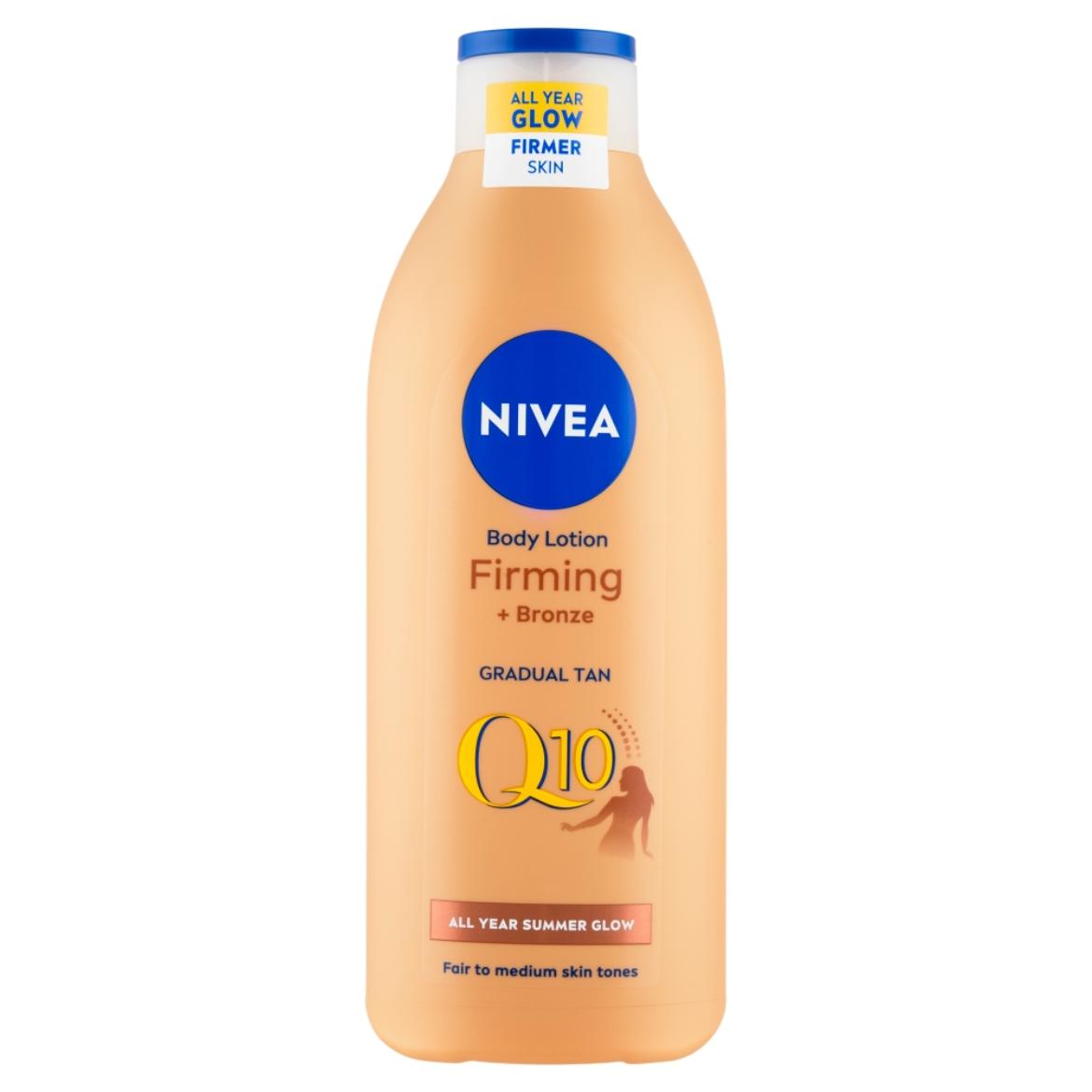 NIVEA Q10 bőrfeszesítő hatású önbarnító testápoló Q10 koenzim tartalommal