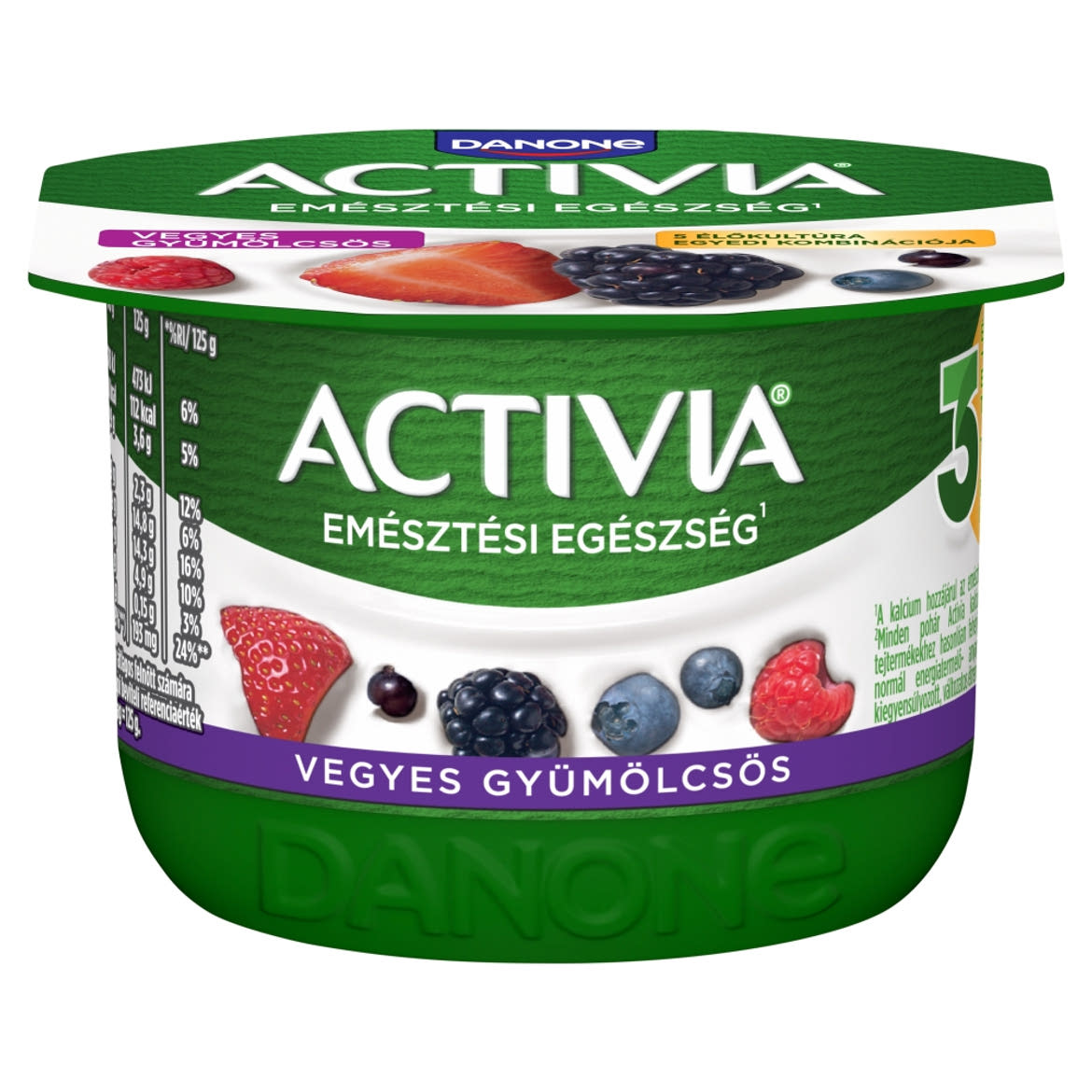 Danone Activia élőflórás vegyes gyümölcsös joghurt