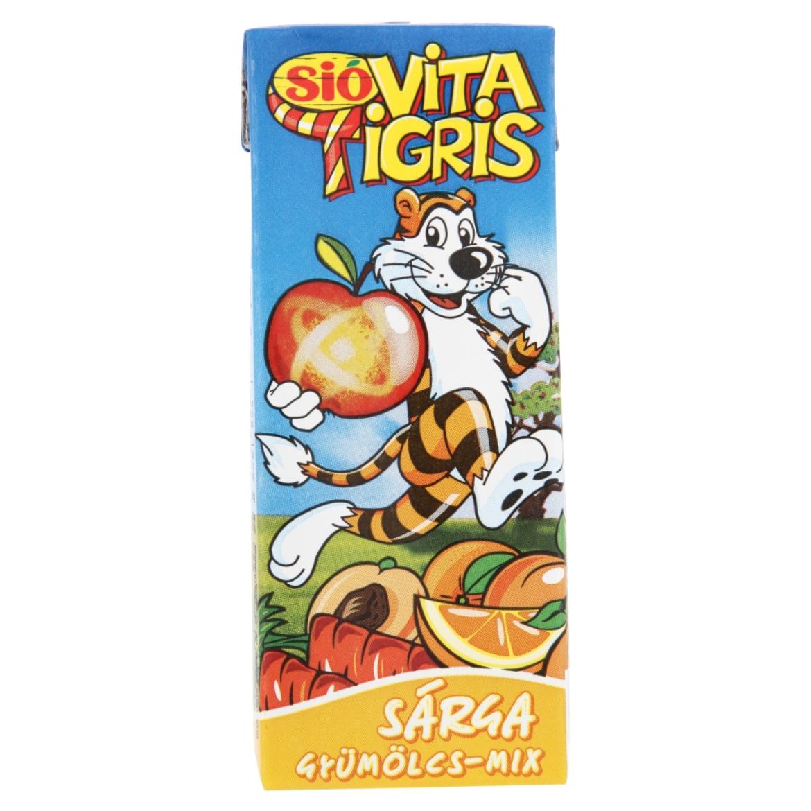 Sió Vitatigris sárga gyümölcs-mix vegyes gyümölcsital