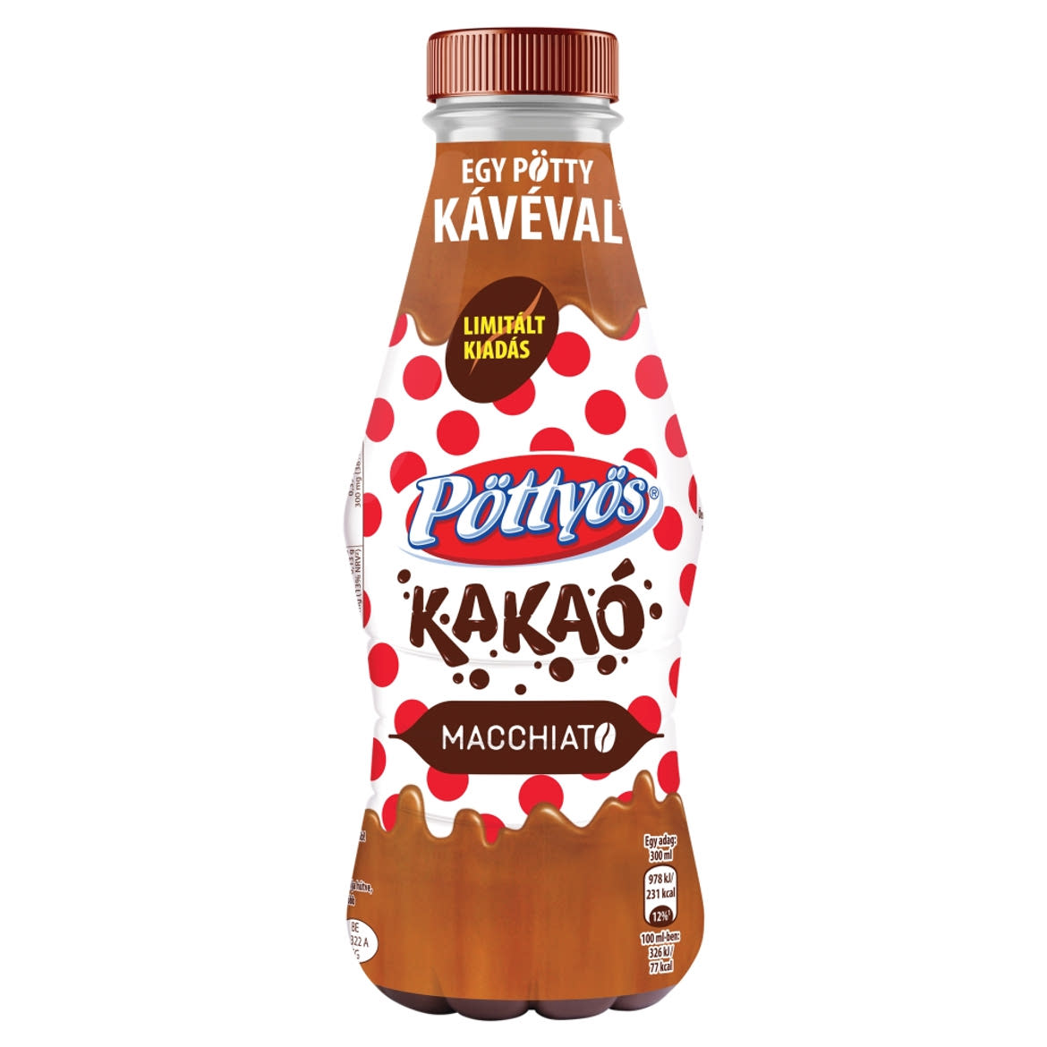 Pöttyös Macchiato UHT zsírszegény kakaó kávékivonattal
