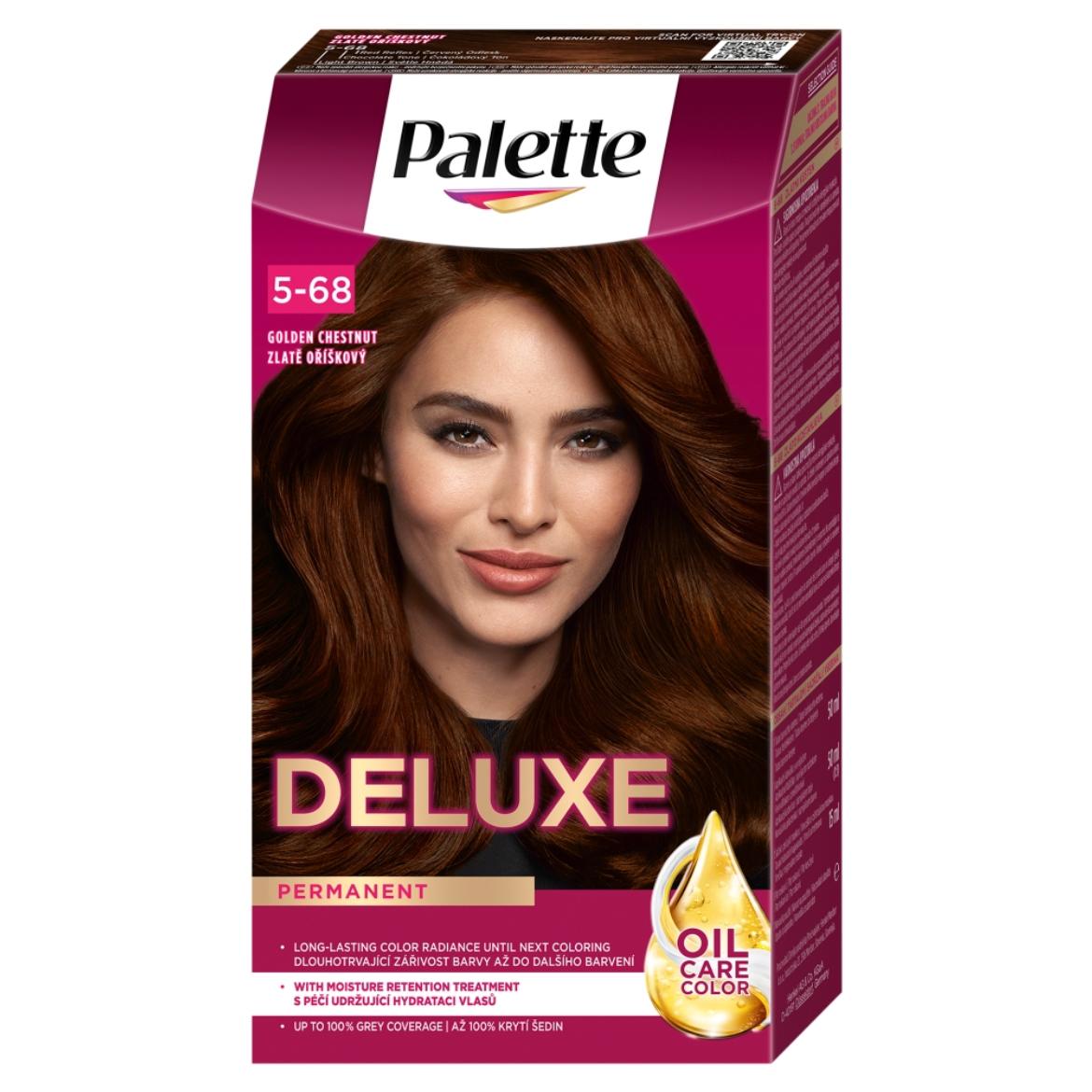Palette Deluxe tartós hajfesték /5-68 arany gesztenyebarna