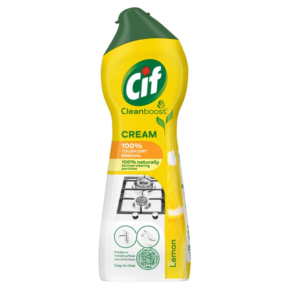 Cif Cream Lemon súrolókrém mikrokristályokkal