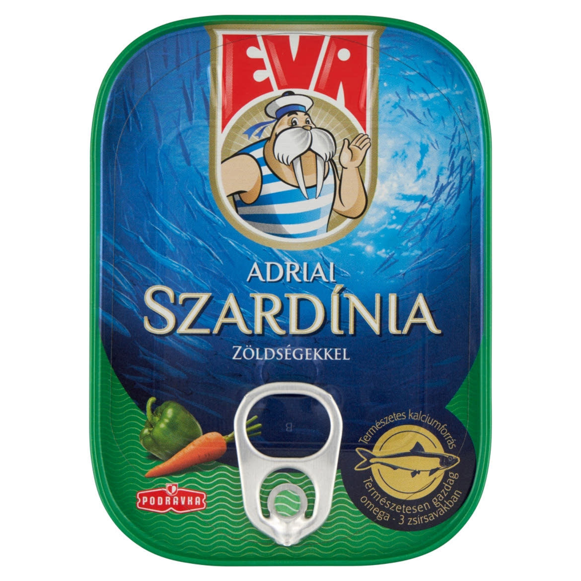 Eva szardínia zöldséges paradicsomos mártásban