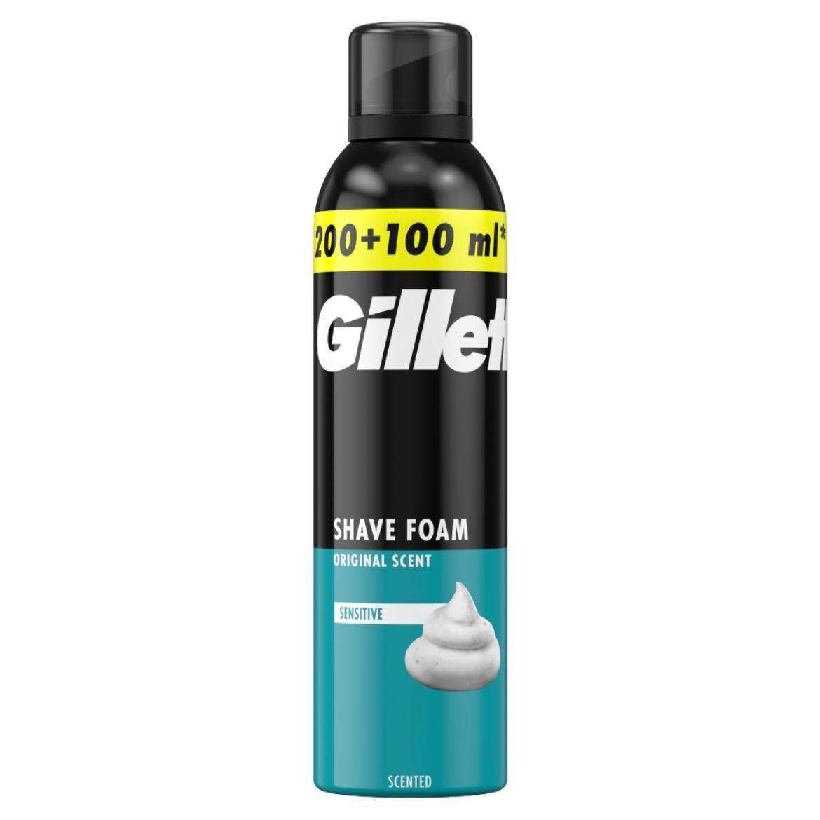 Gillette Classic Sensitive Borotvahab, Érzékeny Bőrre, 300ml