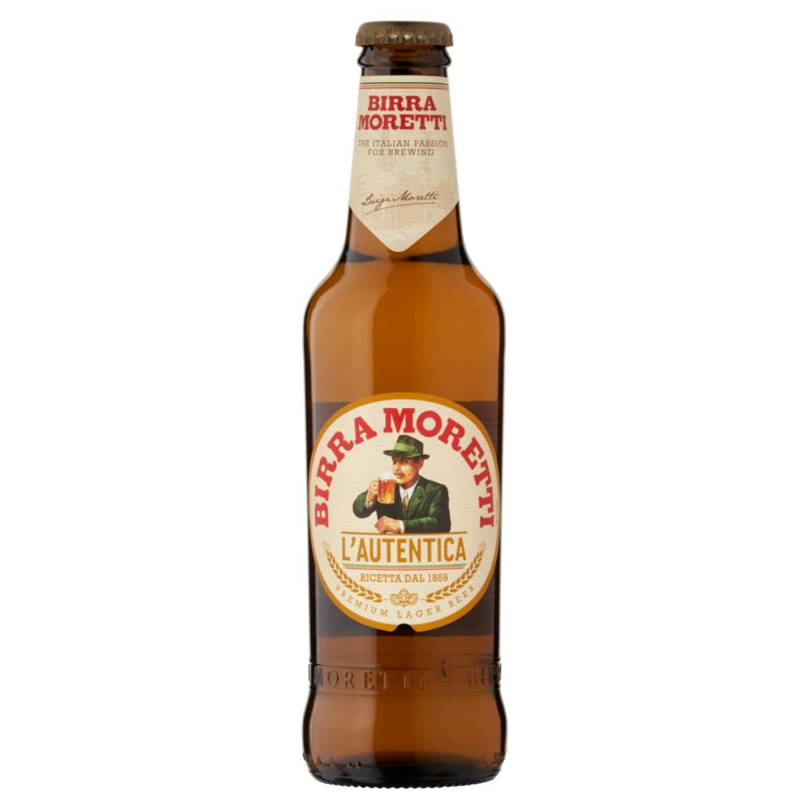 Birra Moretti világos sör 4,6%
