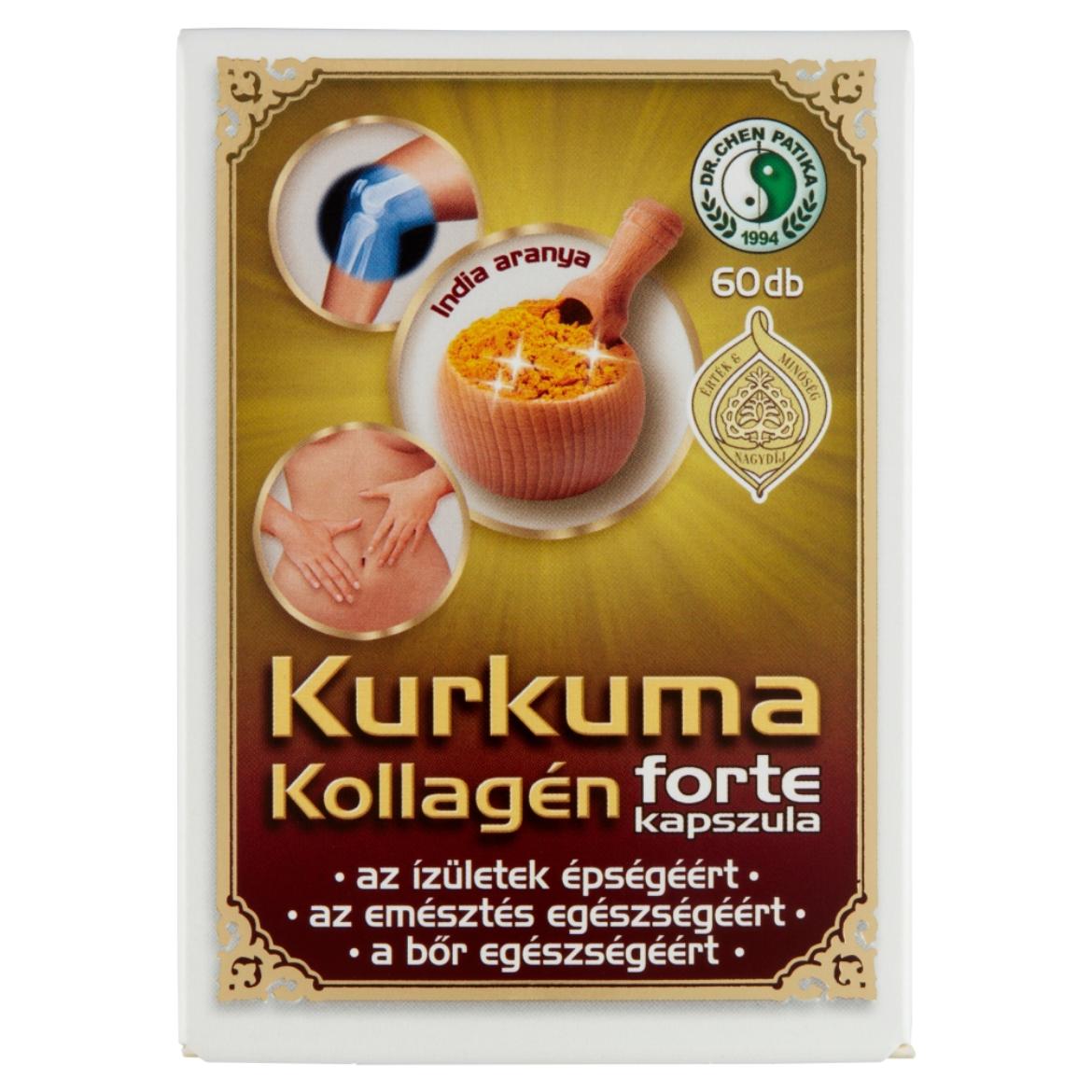 Dr. Chen Patika Kurkuma Kollagén Forte étrend-kiegészítő kapszula